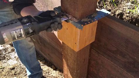 fence post top cutting jig